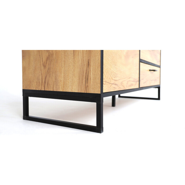 "ВИРТОН-1" Тумба ТВ закрытая (ФУР) (Дуб Крафт Золотой)