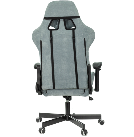 Игровое кресло Zombie Viking Knight Ткань LT-28 серая 670*380*875