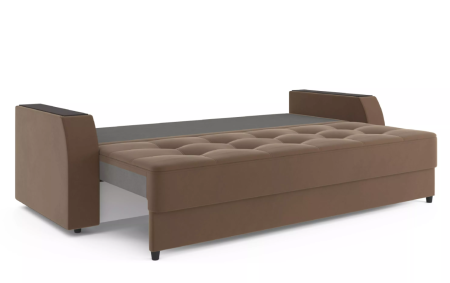 Диван кровать Нью-Йорк 3Т СК (Луна 25 браун)