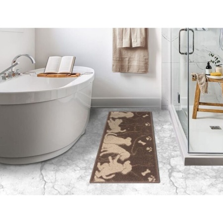 Коврик SHAHINTEX LOOP ITALIANO 50*100 шоколадный 37