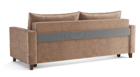 Диван - кровать "ЕвроМагнат" (велюр тенерифе хумус)