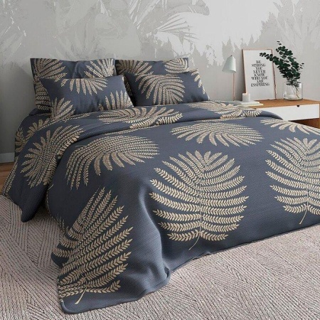 КПБ бязь Премиум 1,5 сп ( ПАПОРОТНИК)