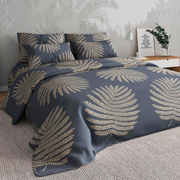 КПБ бязь Премиум 1,5 сп ( ПАПОРОТНИК)