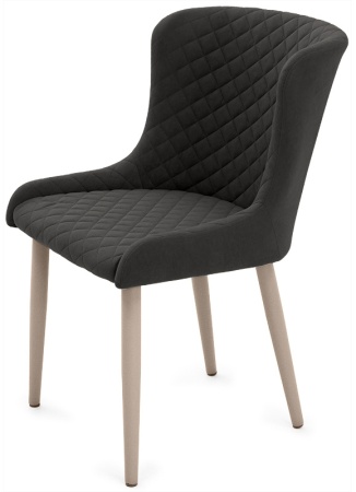 Стул Парма опора R32 (черный) (Т190-горький шоколад)