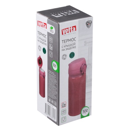 VETTA Термос с крышкой на защелке, 350мл, нерж.сталь, арт. NP-2205.2 841-733