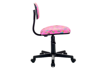 Кресло детское Бюрократ CH-201 NX Ткань розовая сланцы FlipFlop_P 518*125*615