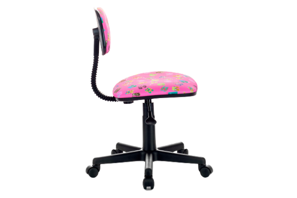 Кресло детское Бюрократ CH-201 NX Ткань розовая сланцы FlipFlop_P 518*125*615