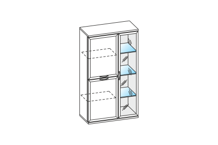 ШК-1082-СЯ шкаф многоцелевой