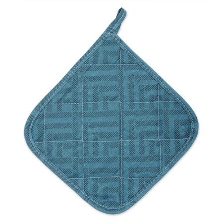 Набор для кухни 2 предмета "Радушная хозяйка (Традиция) Ромбы синий