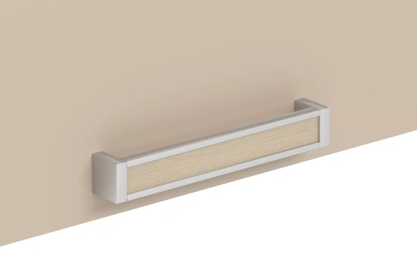 НМ 011.38 М1 Полка ("Акварель", Капучино, Дуб Сонома)