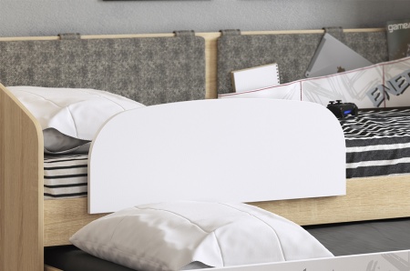 Кровать "Энерджи" (дуб сонома/белый)