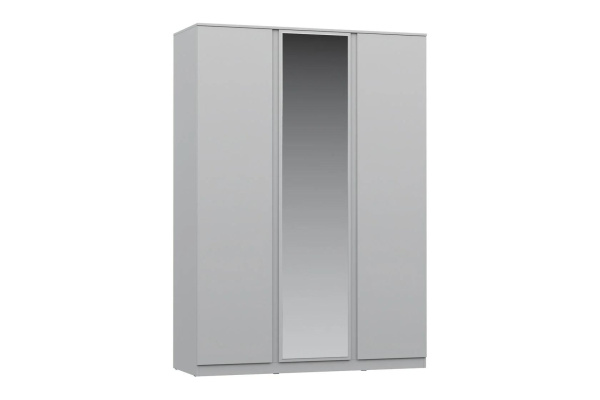 STERN шкаф 3-х дверный с зеркалом Белый