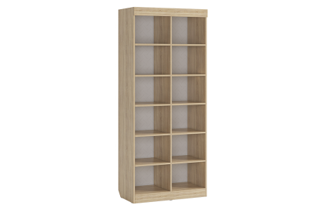 Стеллаж "Энерджи" (дуб сонома/белый) 