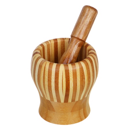 VETTA Ступка с пестиком, 10,5х10,5см, бамбук 884-487