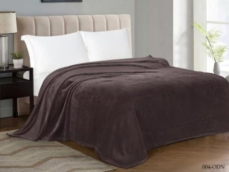 Плед Cleo "VIRGINIA" велсофт двуспальный 180*200 180/004-ODN