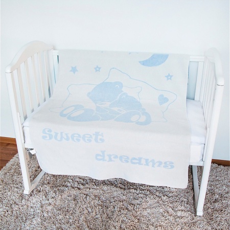 Одеяло байковое 100х140 жаккард