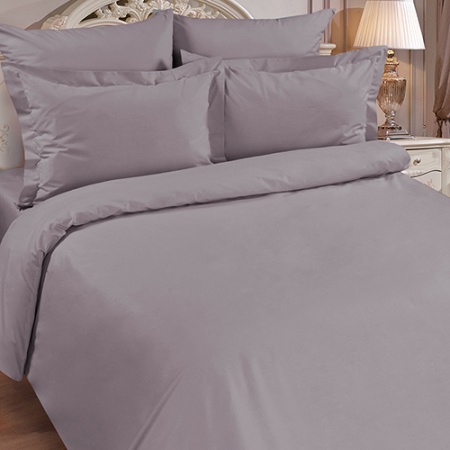 Простыня на резинке поплин 120*200*20, (Грей) ВБ