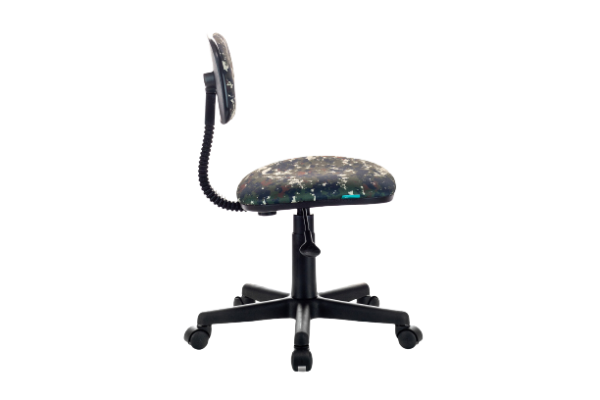 Кресло детское Бюрократ CH-201 NX Ткань зеленая милитари Military 518*125*615