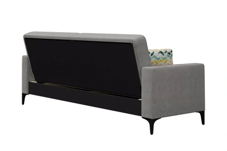 Диван-кровать Алекс 3т (Геометрия 69+Вивальди 7)