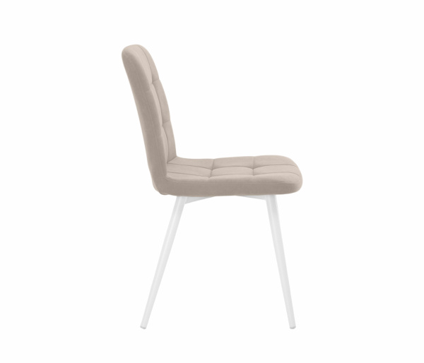 Стул Абсент опора R32 (белый) (Т170-бежевый)