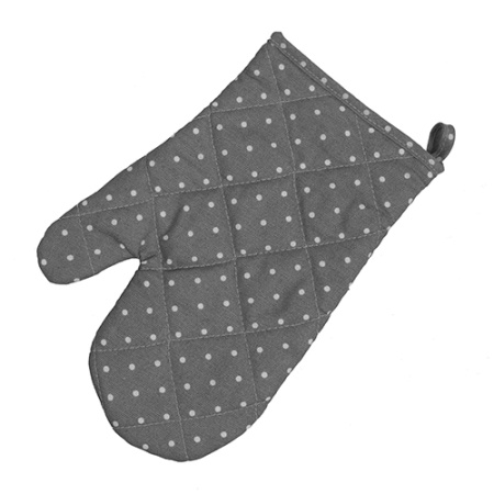 Набор для кухни 3 предмета "Радушная хозяйка" (Традиция) (Горошек серый)