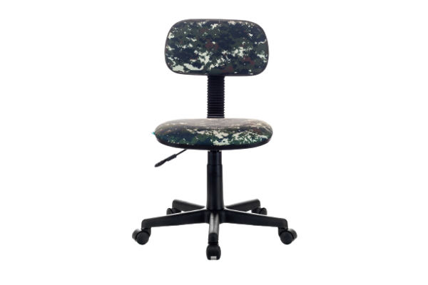 Кресло детское Бюрократ CH-201 NX Ткань зеленая милитари Military 518*125*615