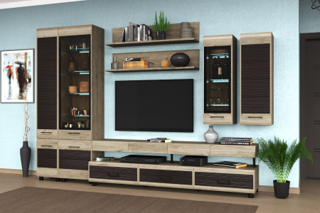 Гостиная "Камелия" Комплектация 3