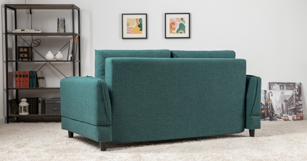 Диван - кровать Макс (Арт. ТД 287 Анри 19 (изумрудный))