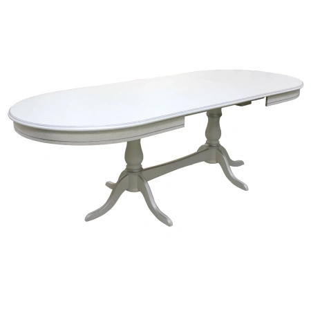 Cтол ФЛОРЕНЦИЯ-2 100/160/200/240 бел ВС/484