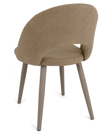 Стул Капри-4 опора R32  (мокко) (Т 184-кофе с молоком)