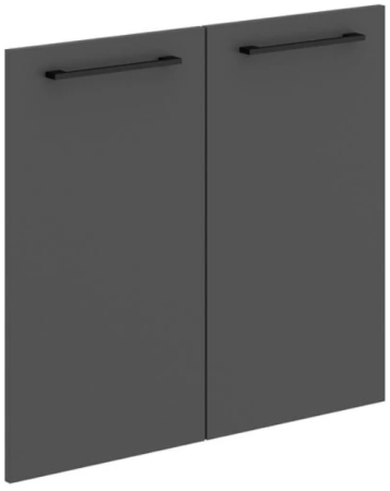 Двери низкие MLD 42-2 Антрацит 844х18х765 MORRIS TREND