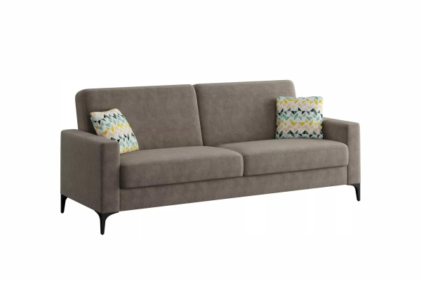 Диван-кровать Алекс 3т (Геометрия 69+Вивальди 5)