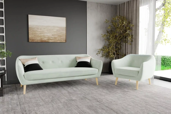 Диван "Ланкастер" 3бт СК (Вивальди 9)