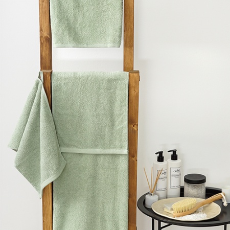 Махровое полотенце GINZA 50х90, 100% хлопок, 450 гр/кв.м (Олива 10131010/191222/3546453, Узбекистан