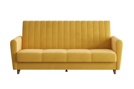 Диван-кровать Монако 3т (Ультра мустард)