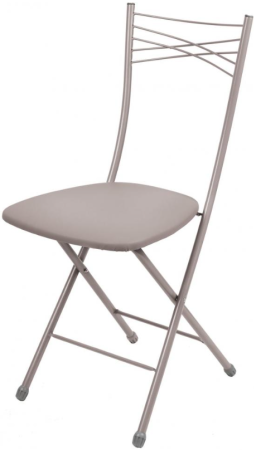 Стул складной "Ника 1" ССН1 1/4 Серый