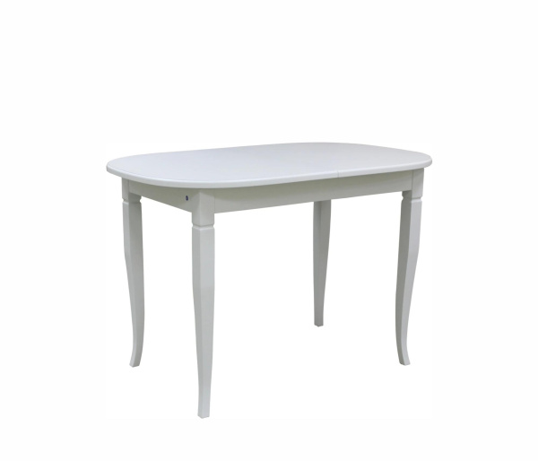 Cтол ЛИОН-БМ 80*120/165 гладкий бел/бел. ВС/460