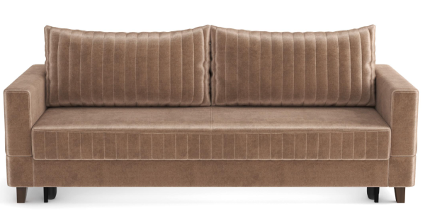 Диван - кровать "ЕвроМагнат" (велюр тенерифе хумус)