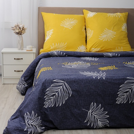 Комплект постельного белья 1,5 спальный "Традиция" ПОПЛИН, 100%-хлопок (Палермо ВБ)