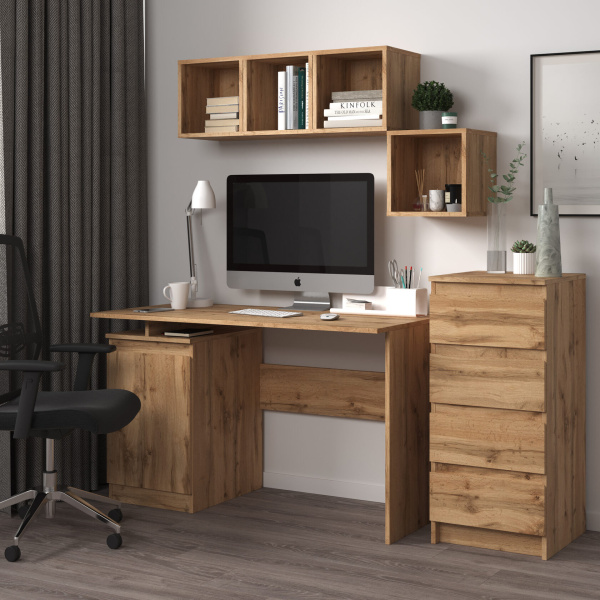 STERN стол письменный Т-5(16 мм) Дуб Вотан