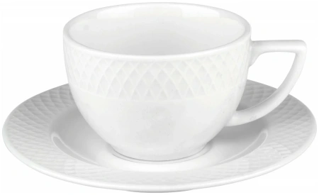 Чашка для капучино 170 мл и блюдце 6 пар 880106/6юв