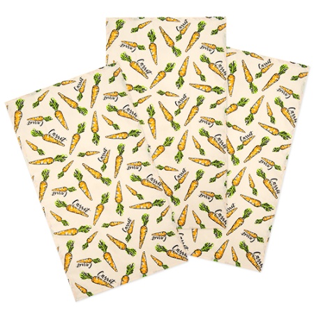 Набор декоративных полотенце 35х60 Радушная хозяйка   (3 шт) Морковки