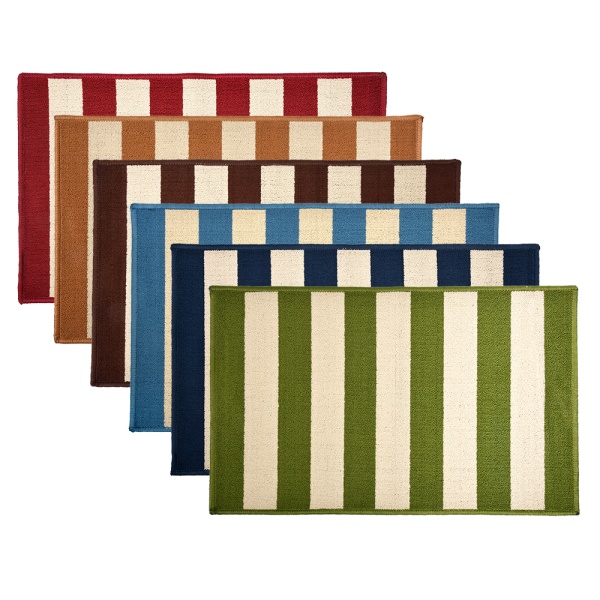 Коврик "Dublin" 50*80 см, 6 цв в кор на латексной основе VORTEX/24