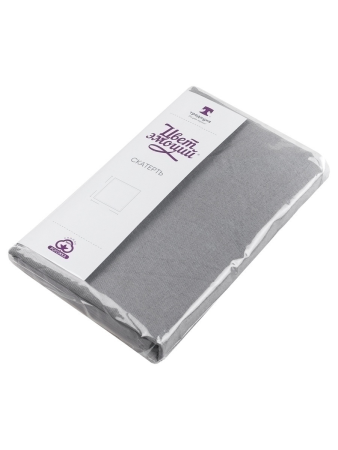 Скатерть рогожка 145х145  "Цвет Эмоций" (Грей ВБ)