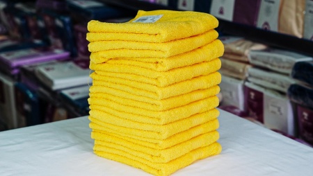 Полотенце махр. гл/кр. ( 70*140 ) Ж1-70140.2770.375 ( сорт 1, 403) желтый