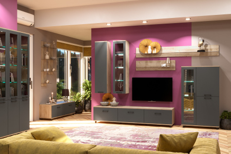 Гостиная "Грейс" Комплектация 7