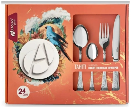 Набор столовых приборов APOLLO genio "Tahiti" 24 пр.