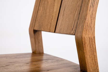 Стул Крафт  тк. 1-100 С SHERLOCK 520 004 (светлый дуб с черной патиной)