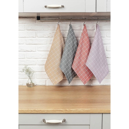 PROVANCE Гармония Полотенце кухонное, 100% хлопок, 40х60см, 210гр/м, 8 цветов 434-102