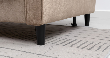 Диван - кровать Арно (Арт. ТД 565 Лаки 04 (песочный), Лаки 04 (песочный), Vertical 910 (молочно-сер